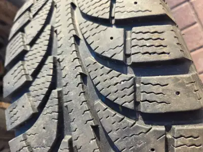 These winter tires have had almost no wear. They were used for less than a month. Bolt Pattern: 5 x...
