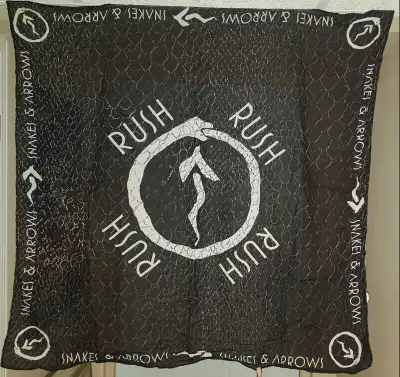 RUSH  Snakes and Arrows Test For Echo Bandana's, View more