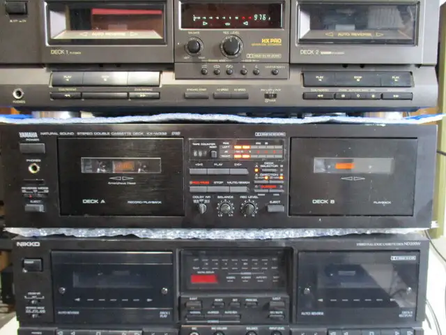 various model cassette deck pioneer Nikko technics Yamaha in Stereo Systems & Home Theatre in Mississauga / Peel Region - Image 6