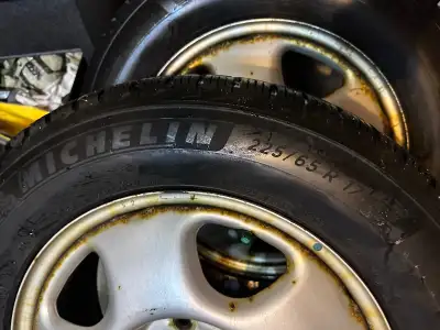 Michelin X-ice winter tires size 225/65 R17 Purchased from Costco “Costco warrant” currently cost $1...