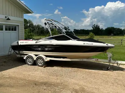 5L Mercury Engine. This boat is in great condition and been very reliable. The trailer has new tires...