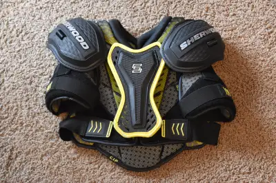 Junior Hockey Shoulder Pads - Elite Sherwood Hockey Protective, View more