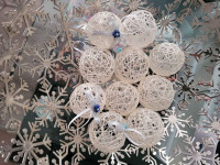 Christmas boll with ornaments