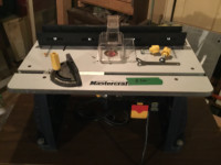 Mastercraft table top router