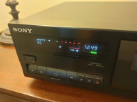 Sony TC-K615S Stereo Cassette -new belts Dolby S near mint!