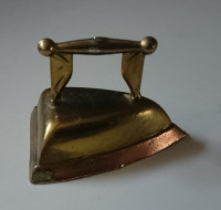Vintage Doll House Miniature Brass Iron