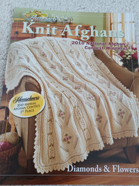Knit Patterns – Herrschners/Afghans 2010, NEW