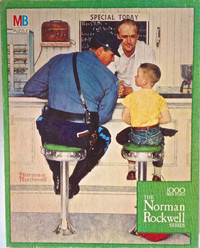 Vintage 1980. Collection. Casse-tête The Norman Rockwell Series