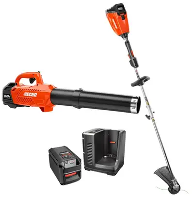 ECHO 58-Volt Lithium-Ion Cordless Combo Kit - Trimmer / Blower, View more