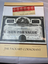 THE PACKARD CORMORANT THIRD QUARTER 2015 VOL LXII NO 3 #M01634A