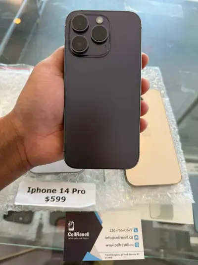 iPhone 14 Pro – Good Condition (Renewed) – 128GB, View more