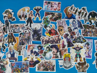 ANIME LAMINATED STICKERS SETS of 50