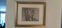 Robert Bateman  Framed Art, 16x20, $25