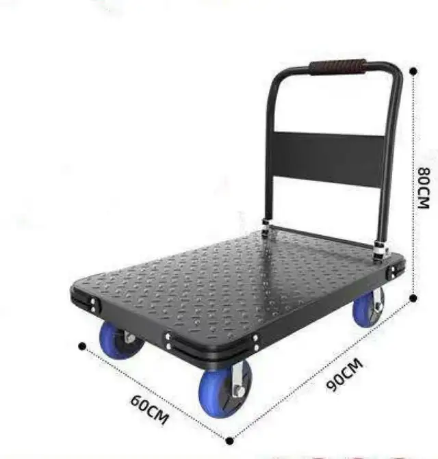 Brand New Folding Platform Trolley, Heavy-Duty Tote Trolley with