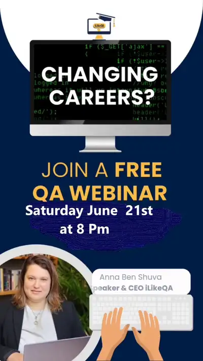 Join  us for a free Software Qa/ֶAutomaton  Webinar, View more