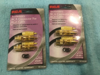 RCA  CONNECTERS / for RG cable