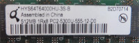 HYS64T64000HU-3S-B 512MB RAM HP Part # 377725-888
