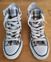 Chuck Taylor All Star High    Top Sneakers Plaid -   Womens 6
