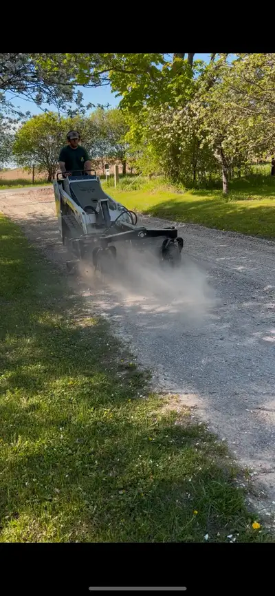 Revive your old gravel driveway We repair pot holes, groves, washouts and weeds and return your exis...