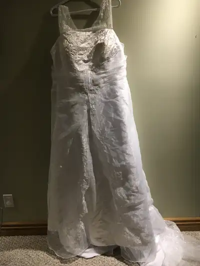 Size 24 wedding dress, View more