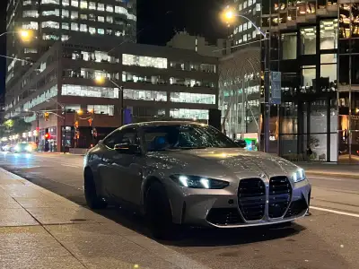 Lease take over for the beautiful skyscraper grey m4 comp with 5AU, premium package, bucket seats, f...