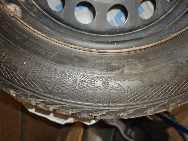 VW winter rims and tires 196/65 R15 in Tires & Rims in Ottawa - Image 2