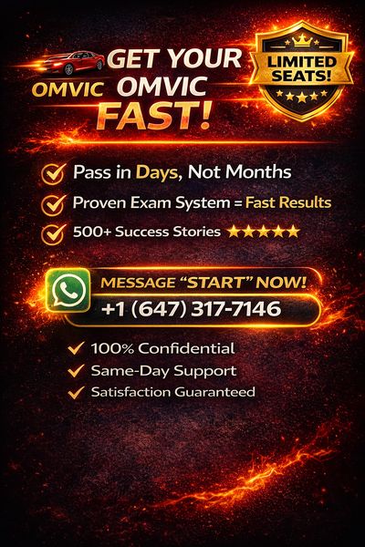 OMVIC Help – 97% Pass Rate – Ontario’s #1 Exam Help services, View more