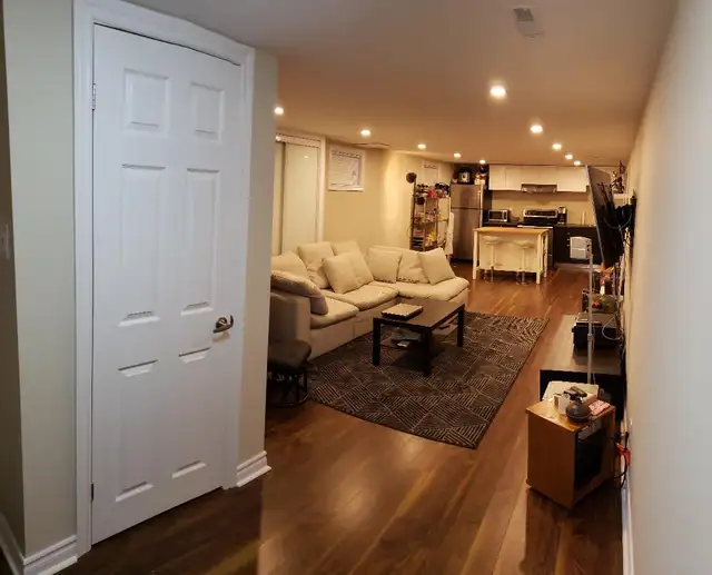 2bdr, 1bth Basement unit, spacious with laundry onsite