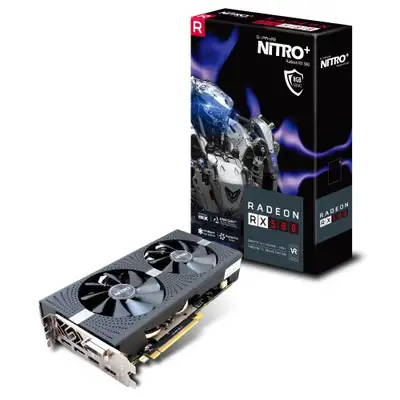 Carte Graphique Sapphire Nitro+ Rx580 8GB DDR5, View more
