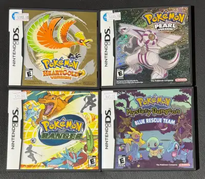 Pokémon games for sale, View more