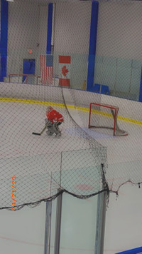 Goalie equipment pads Blocker glove, skates , 