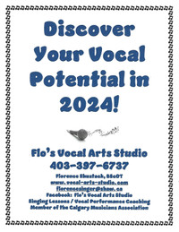 NEW YEAR.  NEW GOALS.  DISCOVER YOUR VOCAL POTENTIAL.