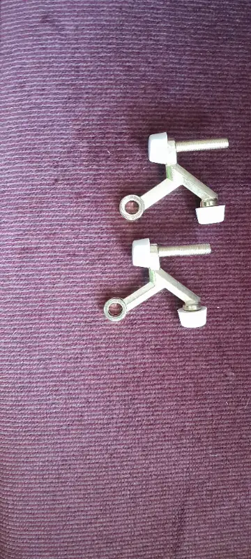 Two Brass hinge Pin Door Stopper, View more