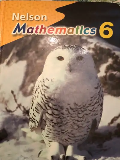 This is a used Grade 6 Nelson Mathematics 6 textbook. It includes key mathematical concepts and prac...