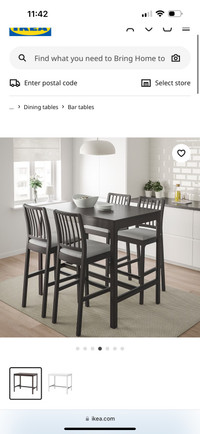 Ikea dining set