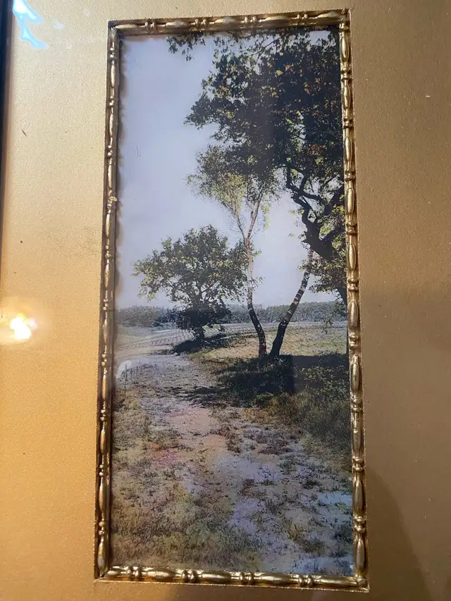 2 vintage the T Eaton co. framed paintings.10”x6”&7”. in Arts & Collectibles in Markham / York Region - Image 4