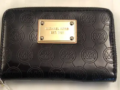 New Michael Kors Patent Wallet - $10, View more