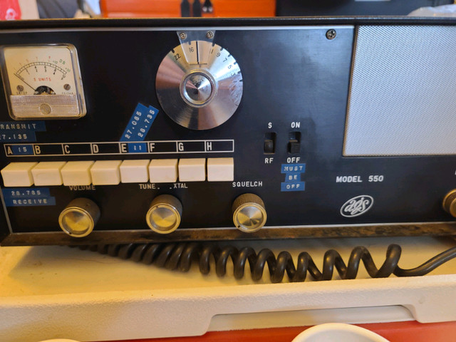 AGS tube CB radio receiver in General Electronics in London