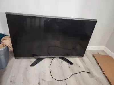 About 70 inch TV without remote, good condition. Cash only.