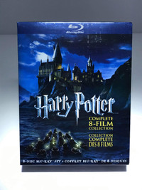 HARRY POTTER 8- FILM COLLECTION BLU-RAY NEW SEALED $89