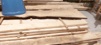 Wood  - Rough cut Spruce planks - 9ft length with various widths