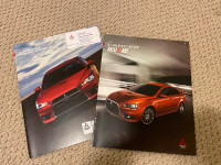  Mitsubishi lancer Evolution Ralliart dealer brochure book 