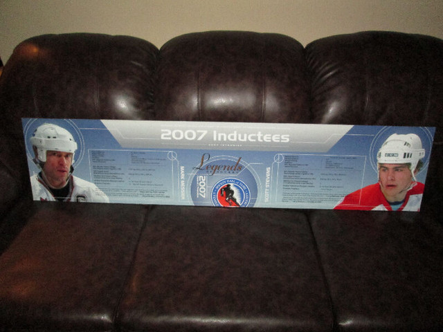 Steve Yzerman Hockey Hall of Fame Display Header - 1 Only in Arts & Collectibles in Mississauga / Peel Region - Image 3