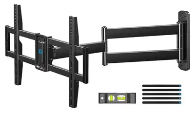 Pipishell Full-Motion Long-Arm TV Wall Mount for 32-75 Inch TV’s, View more