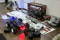 Traxxas E-Revo 1/10 brushless RC car - lots of upgrades
