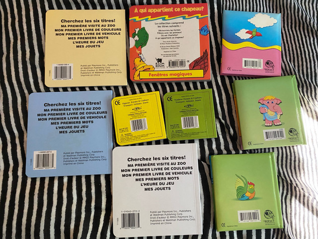 9x NEUFS Livres cartonnés pour enfants.  dans Jouets  à Ville de Montréal - Image 2