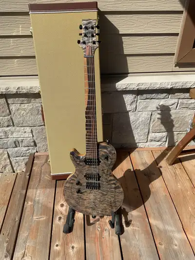 guitare électrique gauchère Charbonneau, View more