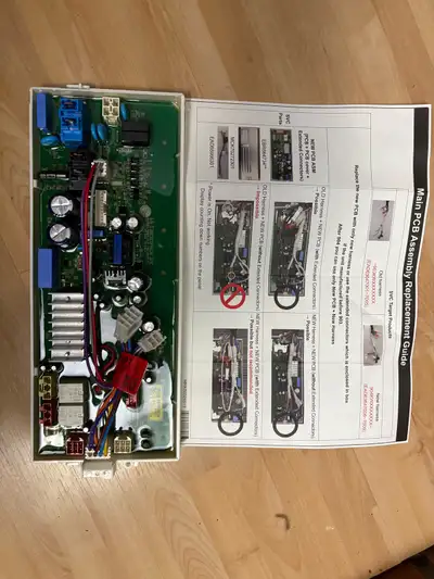 I thought that the main PCB of my LG dishwasher LDP6797ST is broken, so I purchased this part. But i...