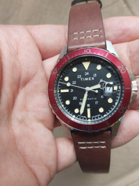 Timex allied collection diver automatic military watch 