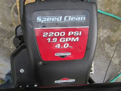 Like new gas pressure washer, View more